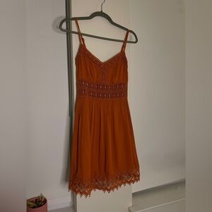 Abercrombie & Fitch- Orange Dress- Small
